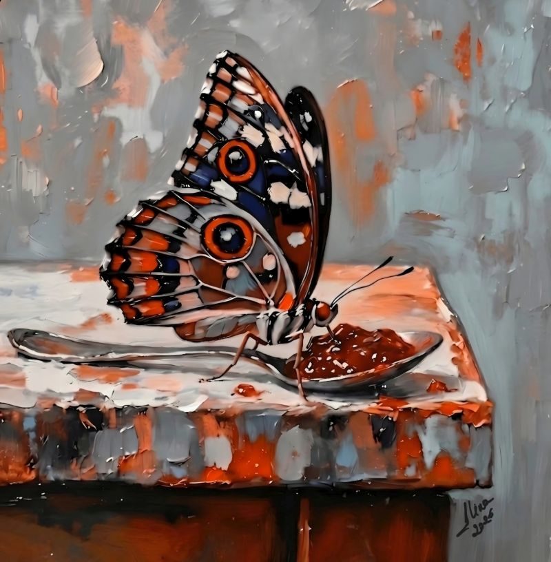 ArteDiAlina.com painting: Craving Sweetness